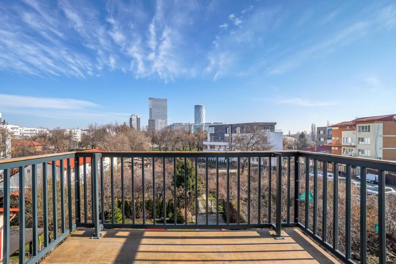 Bright Apartments Moments Away From Herastrau Park, Mall And Metro Bucureşti Exterior foto